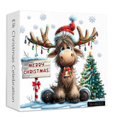 Elk Christmas Celebration Jigsaw Puzzles 1000 Pieces